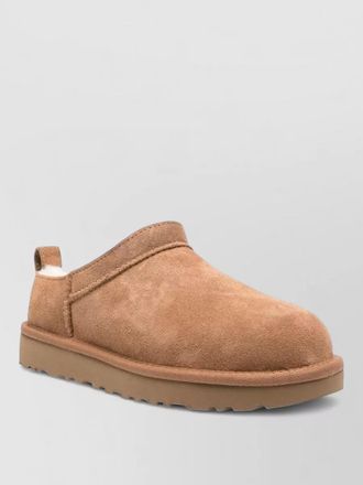 UGG micro suede boot slippers rubber sole