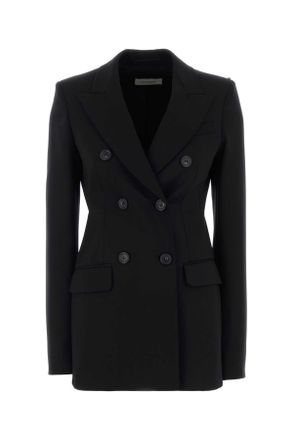 Sportmax Sportmax Black Stretch Jersey Arco Blazer