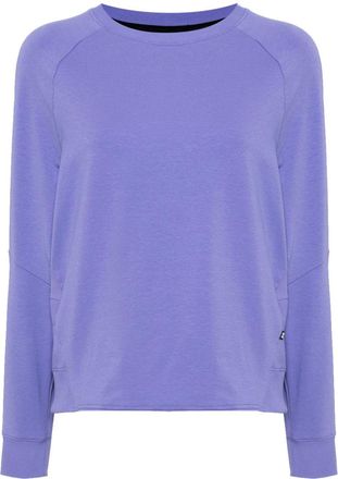 On Running Movement Crew logo-print sweatshirt - women - Polyamide/Elastane/Cotton - M - Purple