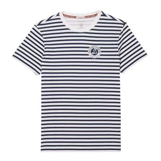 Lacoste Unisex volwassen Roland Garros Editie T-Shirt (Wit)