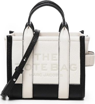 Marc Jacobs Leren Schoudertas met Logo - Dames - Shoppers - Veelkleurig - ONE Size - Leer - Tassen