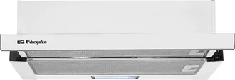 Orbegozo Orbegozo - Campana Telesc&oacute;pica 60 Cm Tl 07160 Bl, 2 Niveles De Potencia, 2 Filtros Aluminio Desmontables, Extracci&oacute;n 332,1 M3/h, Clase Energ&eacute;tica B, 6