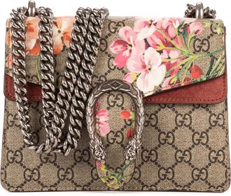 Gucci Pre-owned Womens Blooms Dionysus Mini Shoulder Bag - Beige - One Size