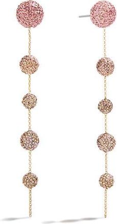 BaubleBar Blair Pav&eacute; Earrings in Pink at Nordstrom Rack