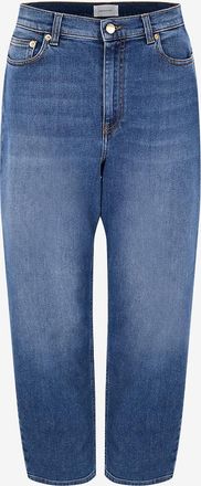 Fabiana Filippi Karottenjeans mit hoher Taille und Kaschmirtasche