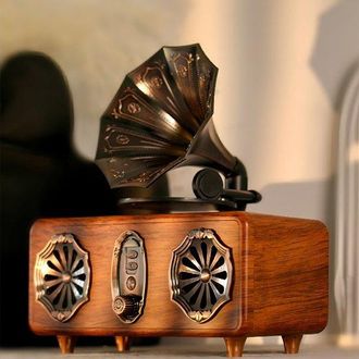 OEM Radio Fm Vintage Bluetooth Retr&ograve; Con Connessione Per Scheda Tf/aux/usb, Portatile E Wireless Per Iphone E Android, Altoparlante Da 10 W, Bluetooth 5.4