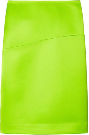 Tory Burch Gonna midi in raso - Verde