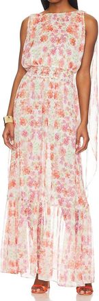 Misa Graziella Dress In Cora Flora