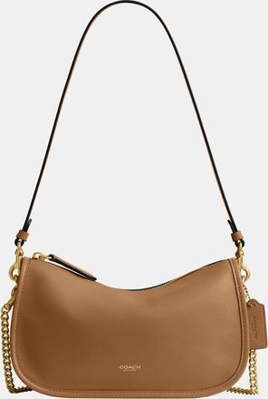 Coach Womens Waverly Bag - Brown Leather - One Size
