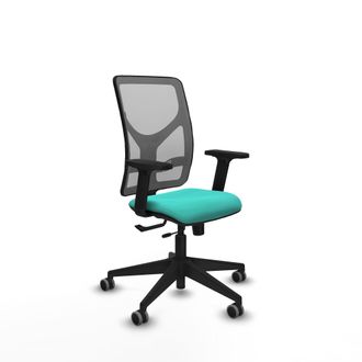 Piqueras y Crespo Silla De Oficina Piqueras Y Crespo Motilla Turquesa Espuma 65 Mm