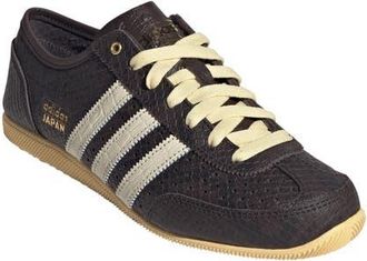 adidas Japan Low Top Sneaker in Coffee/cream White/orange at Nordstrom, Size 6.5