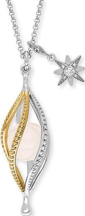 Engelsrufer Womens ERN-UNIVERSE-RQ-ZI-G Ladies Universe and Star Necklace Silver Sterling - One Size