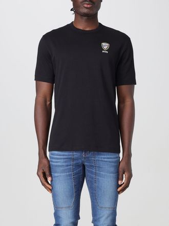 Blauer T-shirt in cotone con logo Blauer