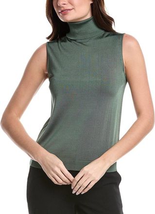 Lafayette 148 New York Sleeveless Turtleneck Shell