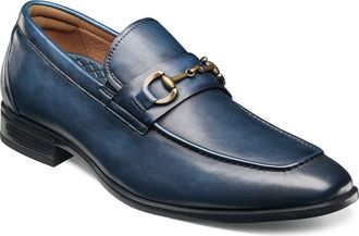 Florsheim Zaffiro Mock Toe Bit Loafer in Navy at Nordstrom, Size 10.5
