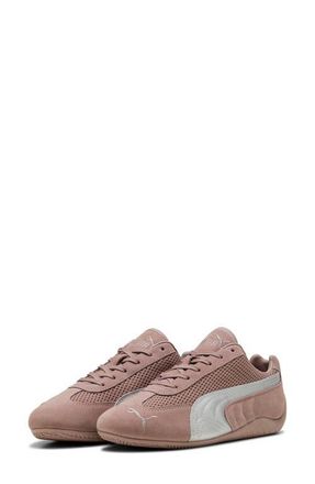 Puma Gender Inclusive Speedcat Premium Sneaker in Sandstone-Matte Silver at Nordstrom, Size 9.5
