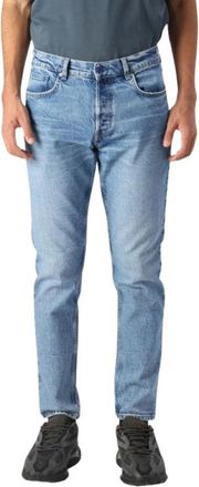 Karl Lagerfeld Tapered Jeans - Heren - Slim Fit Jeans - Blauw - W34 - Katoen - Jeans