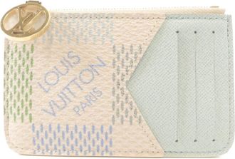 Louis Vuitton Damier Pistache Coated Canvas Coin Purse/Coin Case (Pre-Owned)