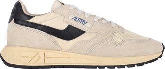 Autry Light Beige Low-Profile Casual Sneakers