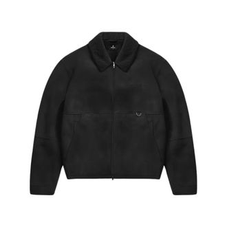 Represent Zip-throughs, male, Black, L, Giubbinoin Eco-Pelle