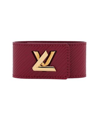 Louis Vuitton Leather Epi Electric Twist It Cuff Bracelet (Authentic Pre- Loved)