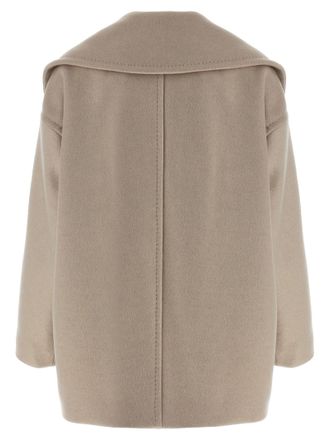 Max Mara Womens Beige Cashmere Coat Clothing