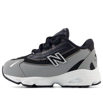 New Balance (TD) New Balance 1000 Bungee Lace Slate Grey Black IV1000AK