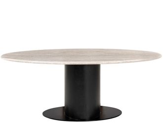 Richmond Interiors Marmor Design Esstisch Brodman, 200 x 100 cm