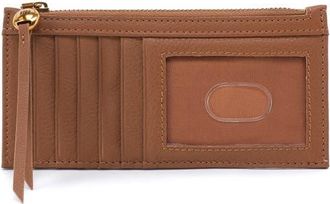 Hobo Carte Leather Wallet in Timber Brown at Nordstrom