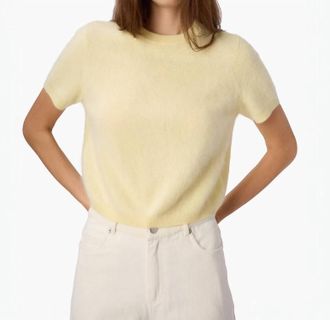Cami NYC Eugeney Cashmere Top In Custard