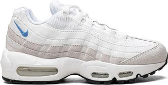 Nike Air Max 95 Summit White University Blue sneakers - women - Calf Leather/Rubber/Fabric/Fabric - 7.5