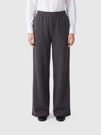 Eleh Pantaloni jogging a gamba larga in jersey con vita alta
