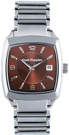 Hush Puppies Womens WATCH - Silver Stainless Steel - One Size