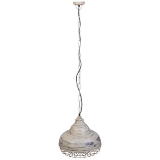 Wanderlust Deco Lampara De Techo De Metal Gris 44x44x43h Cn