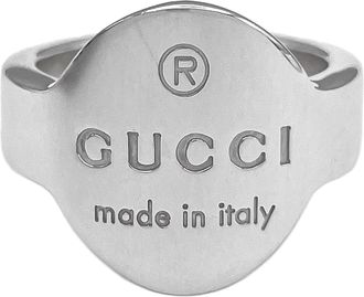 Gucci Silver Silver 925 Band Ring (Pre-Owned)