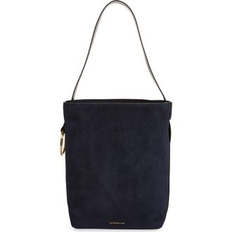 Victoria Beckham Dia North/South Bucket Bag in Navy at Nordstrom