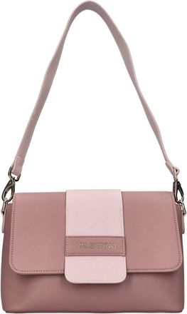 Mario Valentino Vbs 8P509 Schoudertas - Dames - Schoudertassen - Roze - ONE Size - Leer - Tassen