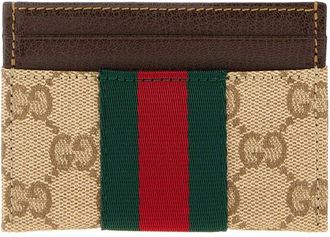 Gucci GG Canvas Card Holder