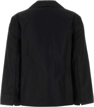 Max Mara S Maxmara Cotton-Polyester Blend Jacket - Black