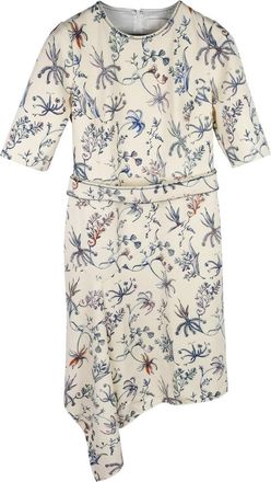 Peter Pilotto Belted Floral Print Dress Size M