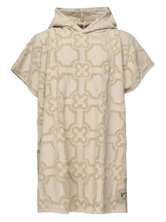 V&deg; 73 cotton beach cover-up - women - Cotton/Cotton - One Size - Neutrals