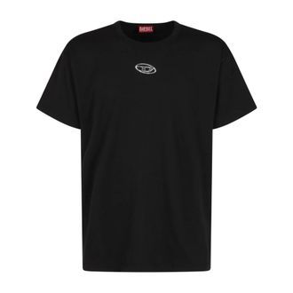 Diesel T-Shirts, male, Black, Size: XL T-Shirts