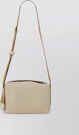 Uma Wang leather shoulder crossbody bag rectangular shape