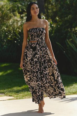 Tiare Hawaii Boracay Strapless Maxi Dress