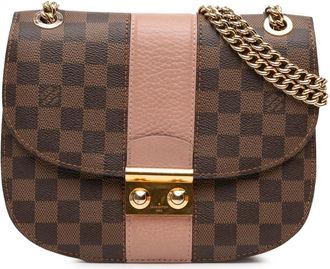 Louis Vuitton Pre-owned Chain Shoulder Bag - Dames - Vintage Schoudertas - Bruin - ONE Size - Vintage