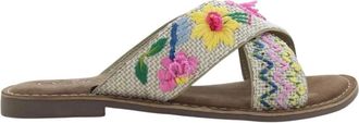 Lazamani Multicolor Damesschoenen La 75102 - Dames - Sandalen - Veelkleurig - 38 EU - Schoenen