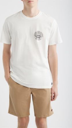 Rip Curl Sunrise Logo Cotton T-Shirt in California Bone at Nordstrom, Size Xx-Large