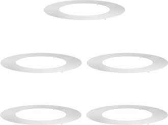 vidaXL Vidaxl - Flat Tree Rings 5 pcs Silver &Oslash;50 / 80 cm Galvanised steel