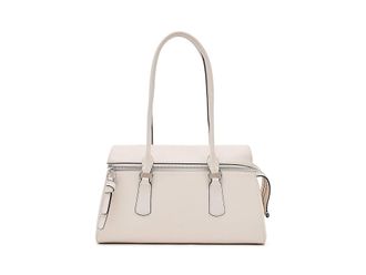 Kate Spade New York Bond Smooth Leather Shoulder Bag Clutch Womens Handbags Cashew Milk