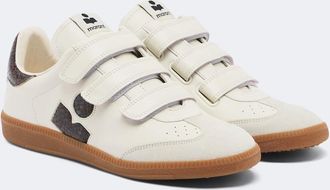 Isabel Marant Beth snake-effect leather sneakers